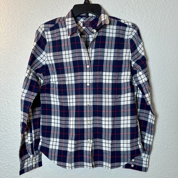 New UNTUCKit Women's CITRA 100% Cotton Button
Down Shirt Plaid Long Sleeve - Picture 2 of 8